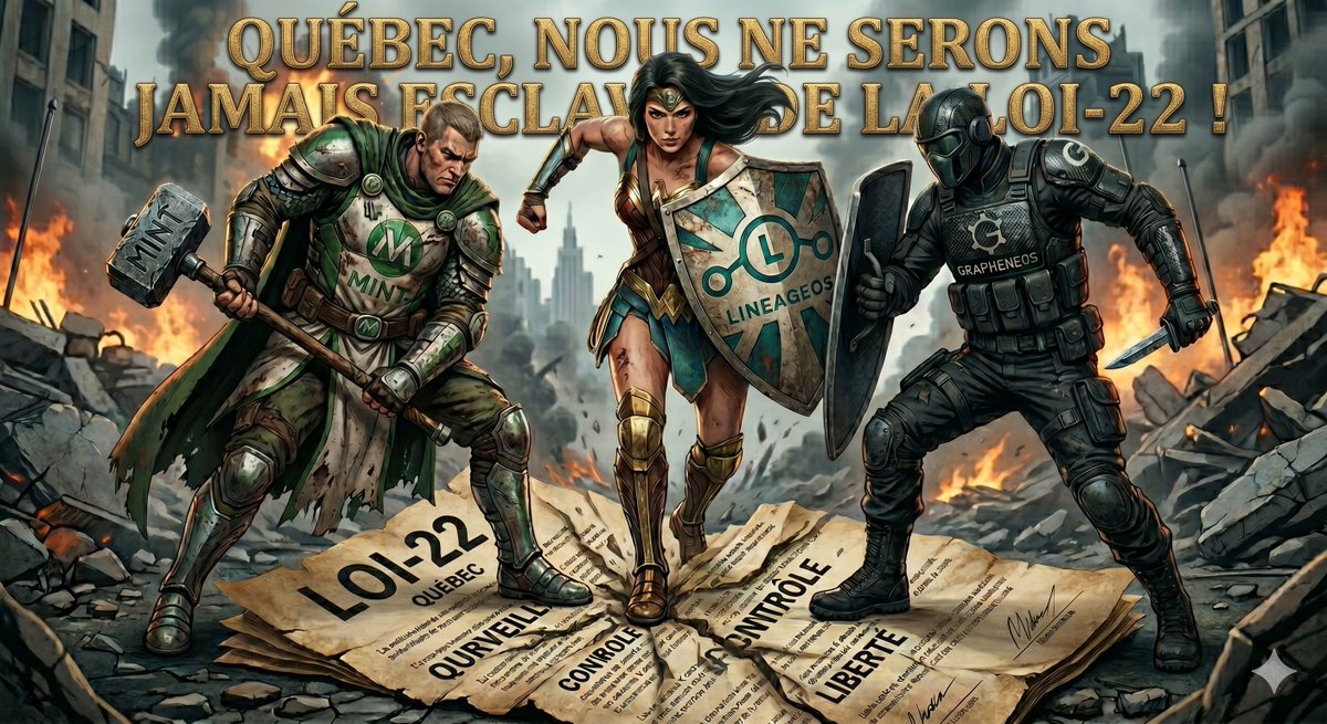 StephDemet's tweet photo. Si vous voulez vous préparer à contrer la surveillance accrue prévue par la loi C-22, voici les bases pour bien débuter et reprendre le contrôle de vos données :

1. Optez pour un système d'exploitation libre (Linux) Toutes les distributions Linux ne se valent pas. Évitez Ubuntu, qui cherche désormais des contrats avec le secteur public et les grandes entreprises, ce qui le rend moins indépendant. Privilégiez Linux Mint ou, pour une approche encore plus souveraine, LMDE (Linux Mint Debian Edition). Comme le code est audité en permanence par une communauté de développeurs indépendants, il est quasiment impossible d'y insérer un backdoor sans qu’il ne soit détectée immédiatement.

2. Maîtrisez votre  telécran : LineageOS ou GrapheneOS 
Le téléphone portable est devenu notre telécran orwellien, mais nous avons des solutions.

LineageOS : C’est la meilleure option pour prolonger la vie d'un appareil dont le constructeur a abandonné les mises à jour. Il est débarrassé des bloatwares, des mouchards et des services Google, ce qui rend le téléphone beaucoup moins bavard et permet de gagner 20 à 30 % d’autonomie, car les applications Google ne tournent plus en arrière plan pour pomper vos données en continu.

GrapheneOS : Le Saint Graal de la sécurité. Conçu pour une protection maximale, il offre un niveau de confidentialité inégalé.

3. Le facteur humain, votre propre comportement 
Même avec un système sécurisé à 99,9 %, le facteur humain reste le maillon le plus important. Vous devez limiter votre dépendance aux GAFAM sans pour autant vivre dans une grotte. Gardez un compte Gmail pour YouTube il n'y a pas de problème, mais soyez lucide parce que toutes vos interactions, vos historiques, vos visionnements, vos recherches et vos courriels sont enregistrés et analysés. La technologie vous protège contre la surveillance externe, mais notre hygiène numérique protège nos données à la source.

 #loic22 #loi22 #c22 #lineageos #linux #linuxmint #mint #grapheneos