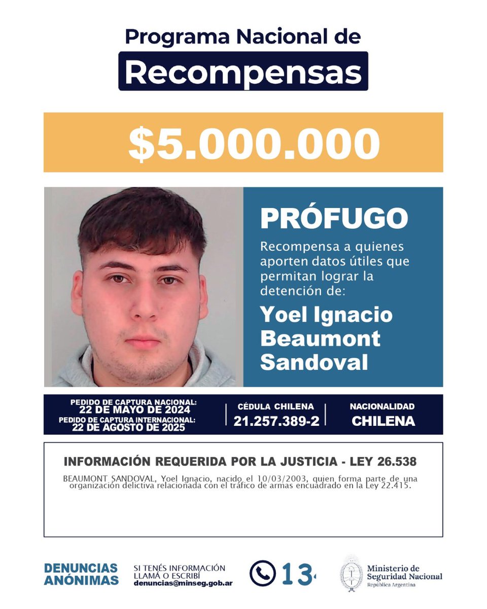 PFAOficial's tweet photo. 👇Con un CLICK podés hacer mucho, sólo tenés que compartir esta imagen. ℹ️Si tenés información, comunicate de manera anónima al 134 o escribí a denuncias@minseg.gob.ar. #AyudanosAEncontrarlos🇦🇷 https://t.co/dk17QRCSWg