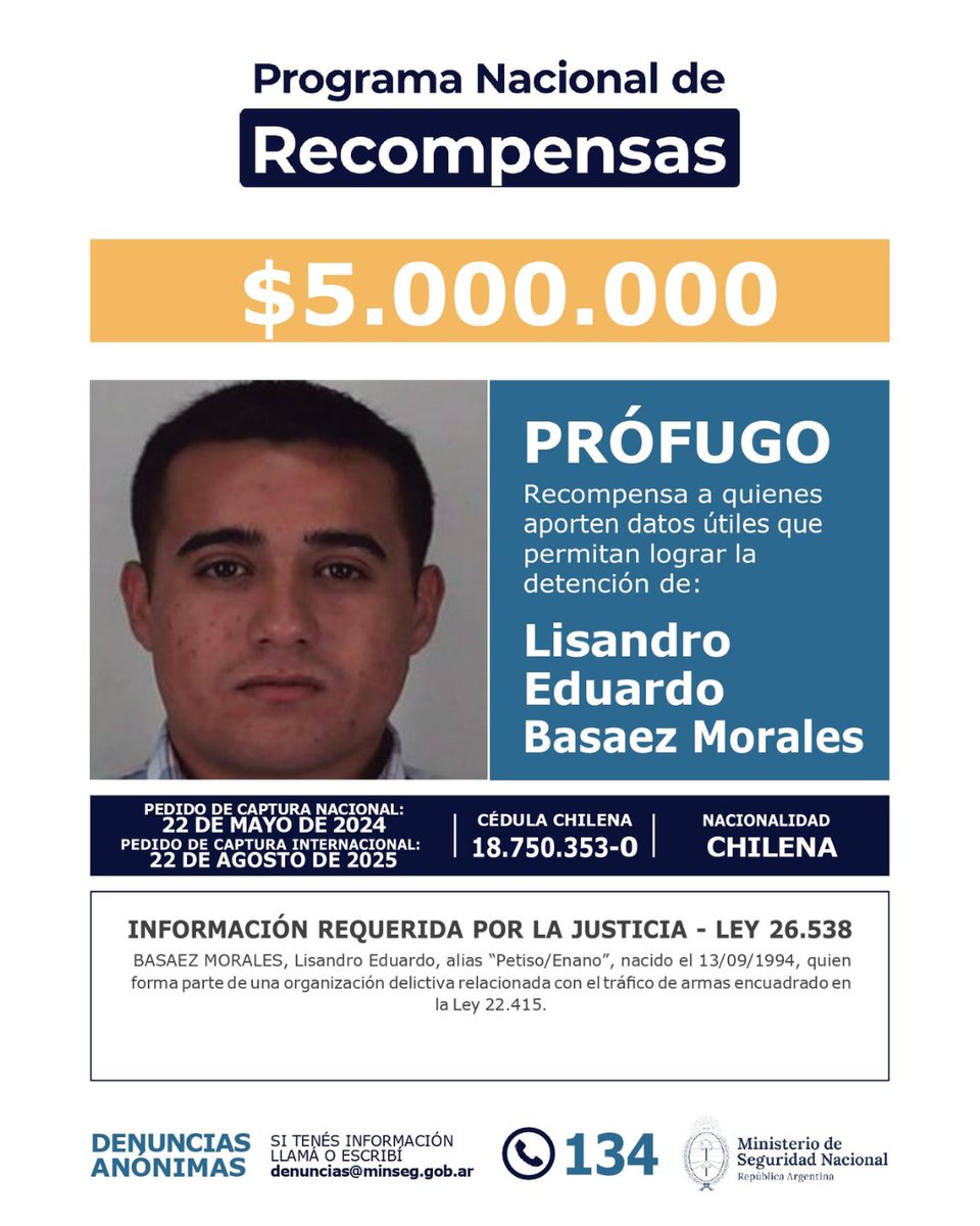 PFAOficial's tweet photo. 👇Con un CLICK podés hacer mucho, sólo tenés que compartir esta imagen. ℹ️Si tenés información, comunicate de manera anónima al 134 o escribí a denuncias@minseg.gob.ar. #AyudanosAEncontrarlos🇦🇷 https://t.co/dk17QRCSWg