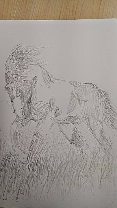 RayStee13349889's tweet photo. Art of the Day! "Picasso the Mustang". Buy at: https://t.co/7YJc8ZoXgo https://t.co/2ZD71PEM5o