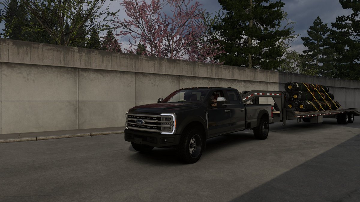 Jamie_Transport's tweet photo. Hot-shotting Ford F-350 Anyone? @SCSsoftware #ats #americantrucksimulator #trucksim https://t.co/jrjdm0Rvhf