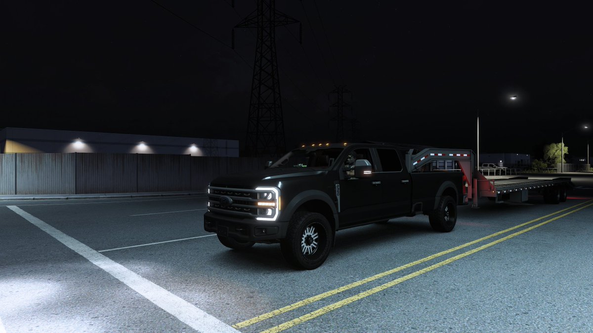 Jamie_Transport's tweet photo. Hot-shotting Ford F-350 Anyone? @SCSsoftware #ats #americantrucksimulator #trucksim https://t.co/jrjdm0Rvhf