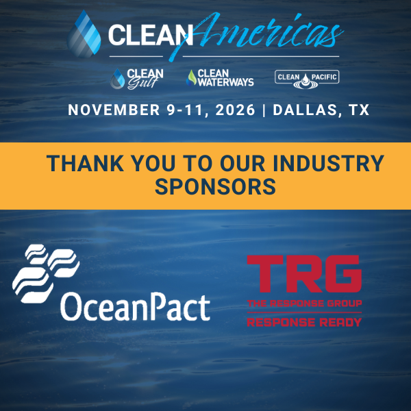 cleanamericas's tweet photo. 🎉 Thank you to our Industry Sponsors, @oceanpact  and @ResponseGroup! 🎉 

🗓️ See you November 9–11 in Dallas!
🔗 Register Now: https://t.co/wnPBwuTj5r https://t.co/1PjlNQKjE6