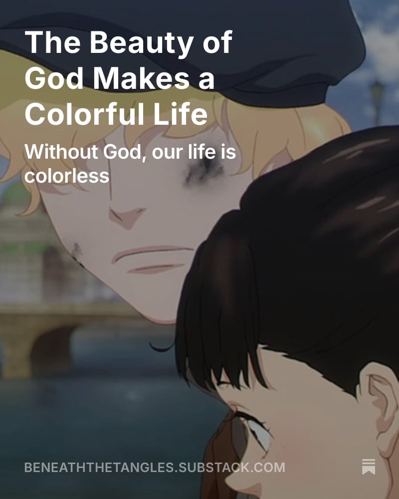 AnimeTangles's tweet photo. The animation in Love Through a Prism beautifully portrays both English and Japanese landscapes—and it brings to mind and even greater beauty—that of the Great Artist, God Himself. 

Check out this week's anime devotional: https://t.co/S9SqOh1nXk https://t.co/vl8QAZNWRg