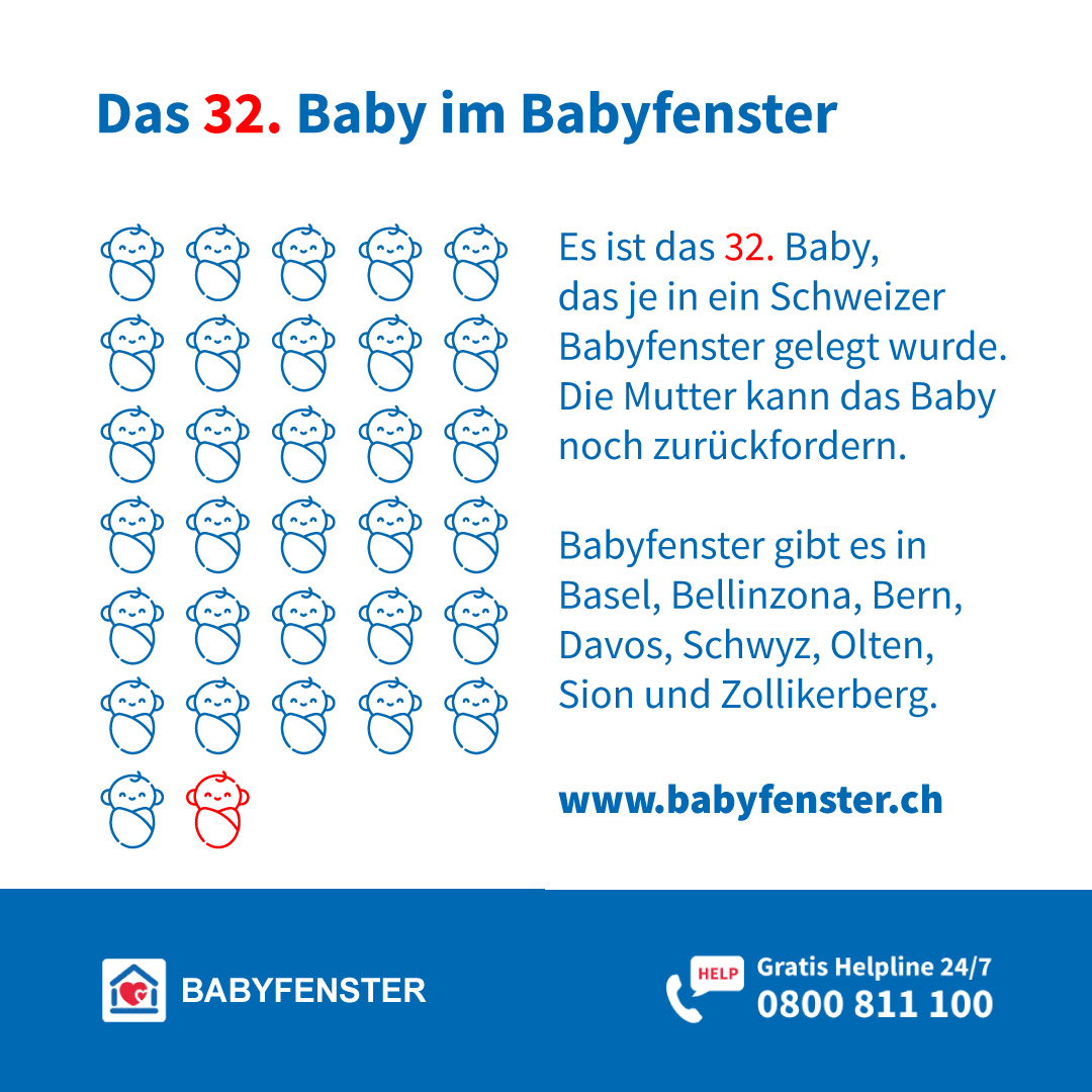 shmk_ch's tweet photo. Erneut Baby in Basler Babyfenster abgegeben. Am Montag, 18. Mai 2026, hat eine  verzweifelte Mutter ihr kleines, gesundes und lebhaftes neugeborenes  Mädchen ins #Babyfenster am Bethesda Spital gelegt. Das Fünfte in #Basel. https://t.co/57uTNj0pSM