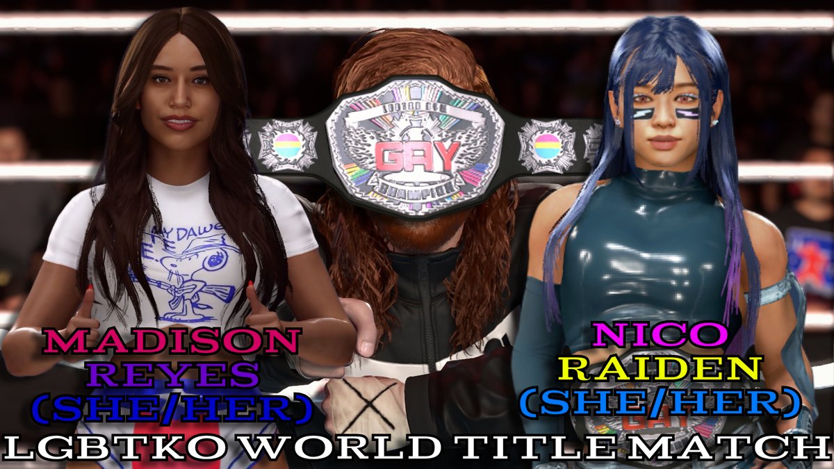 LGBTKOGym's tweet photo. THIS WEDNESDAY! WE HOLD THE CRAZIEST POP UP IN LGBTKO HISTORY!

@Crazyjoe2K vs @BubbaPerkins_ 
@EvieMackGM and @License2Thrill vs @JovianTwins 
Sheldon Tremblay takes on the newest member of LGBTKO
@MadisonReyesXO vs @NicoRaiden for the LGBTKO World Title

1/2 https://t.co/DFW3gIQqNy