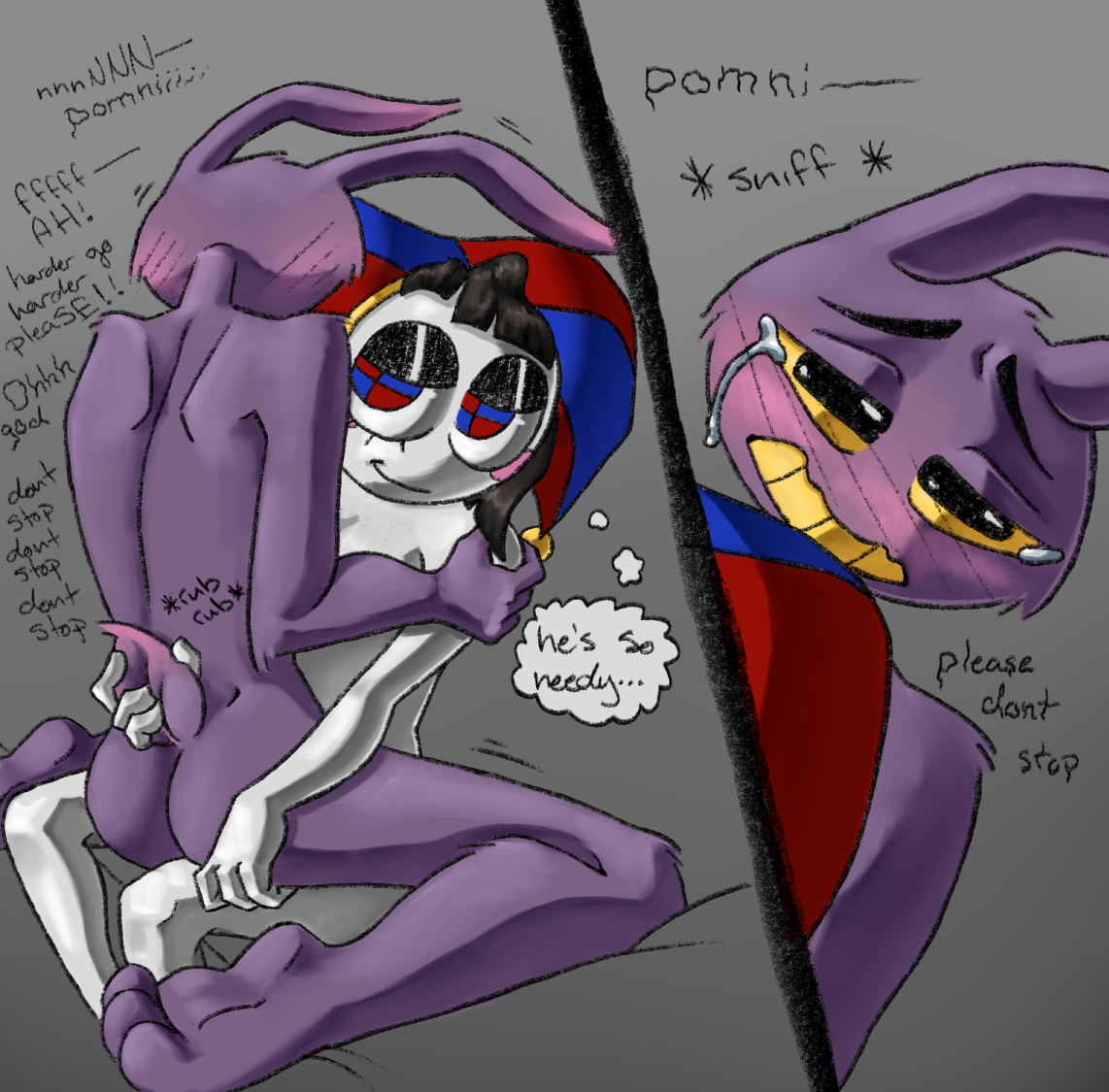 Jayrot64's tweet photo. think he likes getting his tailed rubbed idk tho #genitalcircus #tadcnsfw https://t.co/2Znzl5M2Ck