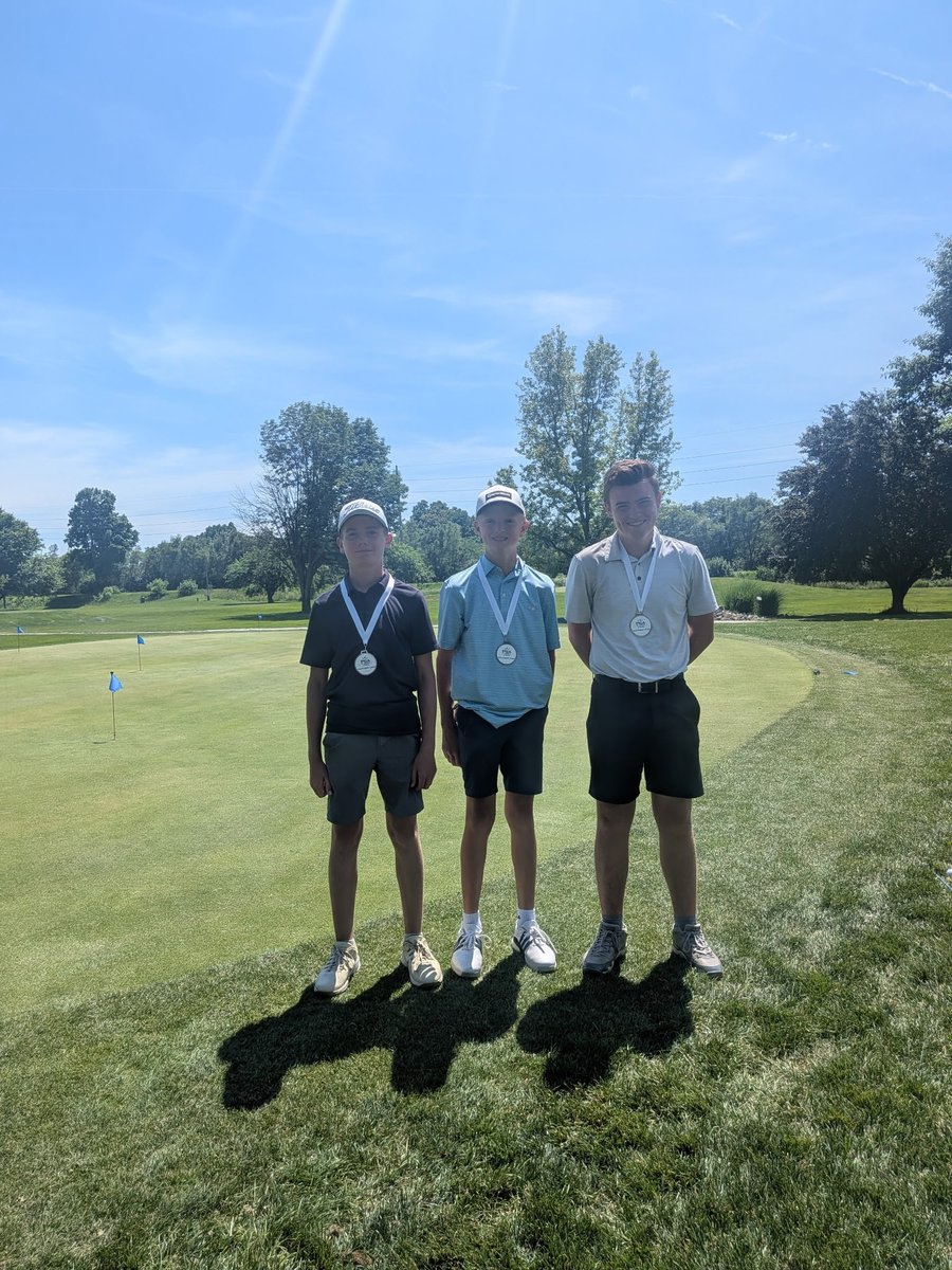 MiamiValleyGolf's tweet photo. #Springfield's Chaz Zitzner had a great round in Troy this week - at the Miami Shores Jr. Open part of @SOPGAJrTour ⛳️

Zitzner, a 12-year-old, was playing up ~ in the 13-15 age group.

He won the 13-15 AND 13-19 age group 🙌🏼

https://t.co/TlfGVUj2qx

#miamivalleygolf https://t.co/el2fpkl5zd