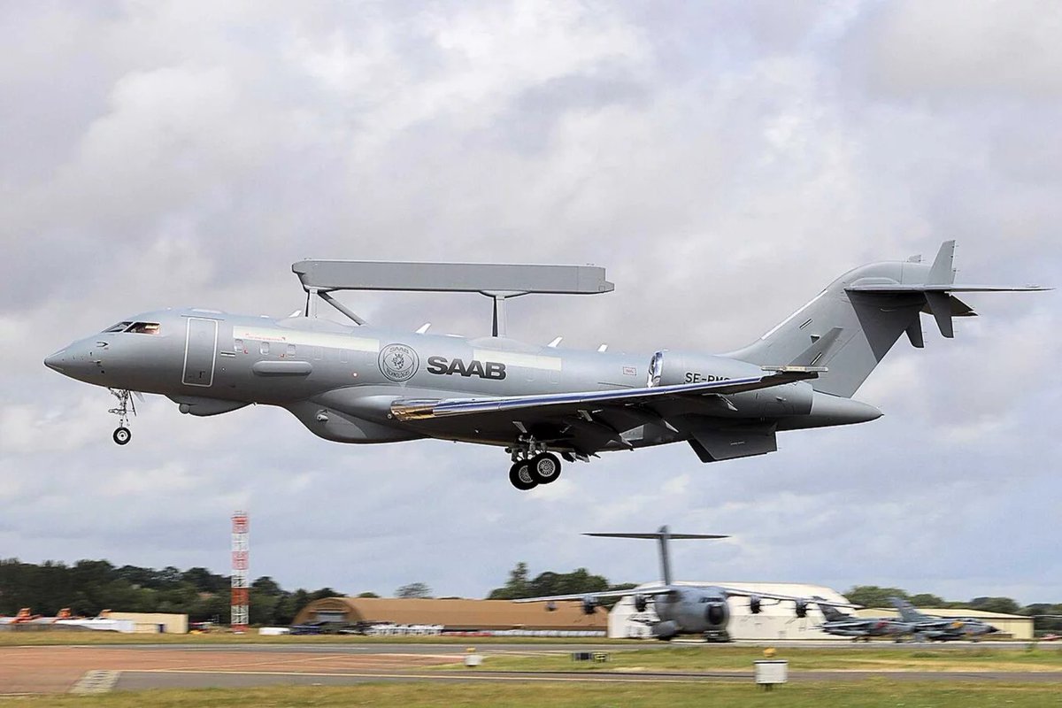 AviacionDefensa's tweet photo. Canadá inició negociaciones para adquirir aviones @Saab #GlobalEye AEW&amp;C

El anuncio se produce en un momento en que el Ártico se perfila como una de las regiones más estratégicamente disputadas del mundo
@CanadianForces 

https://t.co/Iy7DjBx3QF https://t.co/bAg9OzwvCh