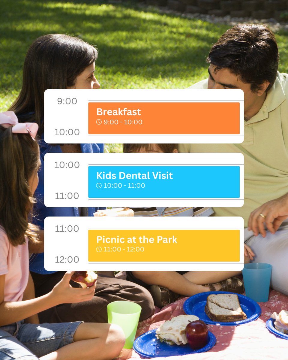 PediatricMiller's tweet photo. ☀️ Schedule Us Into Your Summer Schedule

Summer camps ✔️
Family vacations ✔️
Pool days ✔️
Dental checkups ✔️

Summer break is one of the easiest times to schedule your child's dental cleaning and exam without missing school. 🦷✨ https://t.co/ybXkqnDnwi