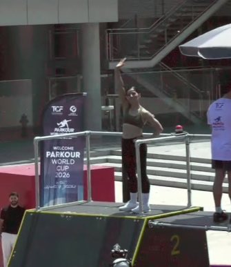 COM_Mexico's tweet photo. ¡MÉXICO A LA FINAL EN ESTAMBUL! 🇲🇽🔥
Con una demostración de nivel y velocidad, Ella Bucio (4:39.205) y Marlene Coronel (7:41.556) se meten a la final de Speed en la Copa del Mundo de Parkour. ✨

Dejen su ❤️ para apoyar a las mexicanas. ¡A hacer historia! https://t.co/ZWqYf9iCQ0