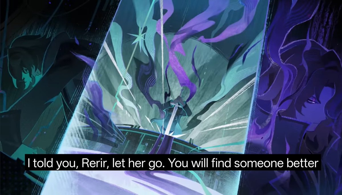 synthesizedfae's tweet photo. this is still the funniest line from the luna patches to me bc it feels like rerir didn't subscribe to the honeyed sweet whispers of the abyss but to the comically condescending mockery of the abyss https://t.co/aUh2v3Drwj