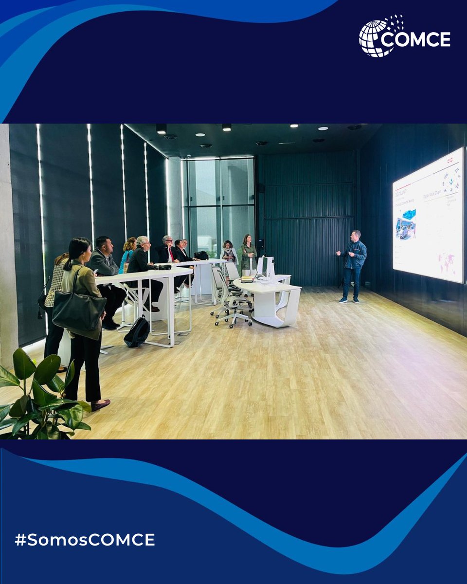 ComceOficial's tweet photo. La Misión empresarial al País Vasco 📡 que el COMCE en colaboración con el Gobierno del País Vasco (@BIZKAIA) lideramos, lleva a un destacado grupo de empresas mexicanas a descubrir uno de los ecosistemas industriales más innovadores de Europa: Bilbao 🌐🌱 https://t.co/JRzYmP3bzG