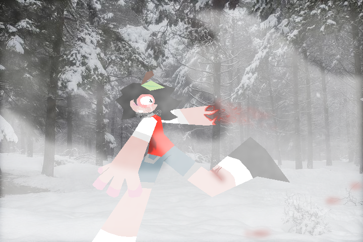 Visnet_rose's tweet photo. * INTERACTION BAIT!

<You were hiking through a forest nearby your home town, taking in the view, feeling the cold freezing air against your skin when suddenly a random person runs into you, he's missing his arm, andhe's pretty battered up, what do you do?> https://t.co/zEnN5p0XZR