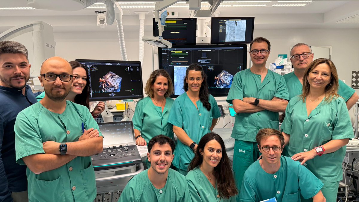 AntonelaLukicOt's tweet photo. Excellent ASD workshop today with two challenging cases, including a multi-fenestrated ASD closed with a double-device strategy. Thanks to Dr. Felipe Hernández for sharing his expertise, Abbott and GE HealthCare. Great imaging with the Vivid Pioneer platform. #Amplatzer https://t.co/MDMfd7cR1J