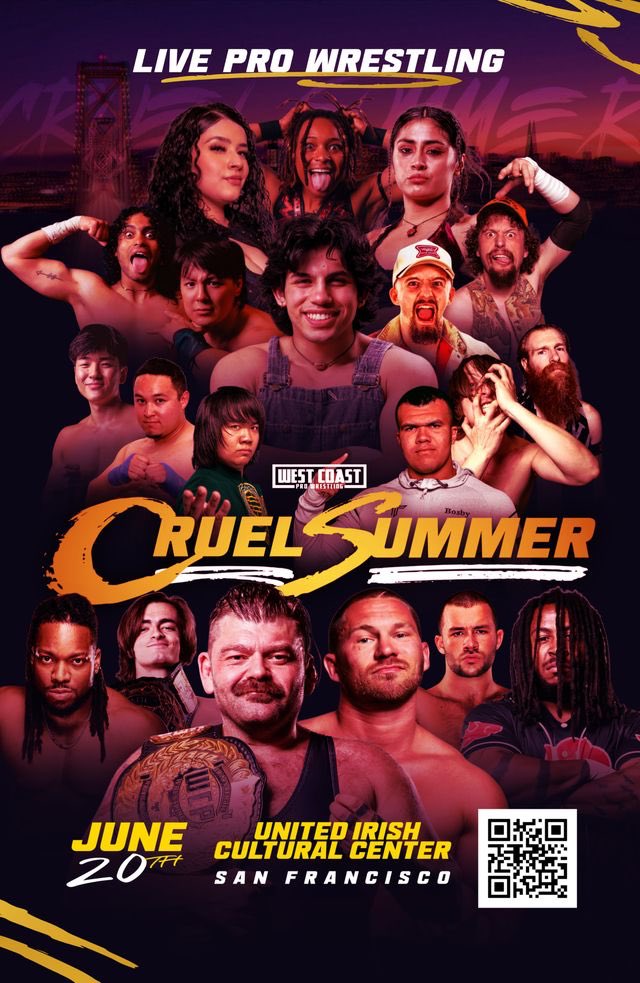 WCProOfficial's tweet photo. UNDER 100 TICKETS REMAIN

Use code; WCCS15 to save 15% 

THE MUST SEE SUMMER EVENT IN THE BAY AREA!

Plus
Massaro vs Priest 
Zo vs Bosby
Miko vs Zakher
Garcia vs Kozone
Cajun Catch Revival vs New Fever
Starboy vs Williams
Jay vs Molinari

Front Row SOLD OUT
June 20th - San Francisco
Tix: https://t.co/XeH6Nl1roU