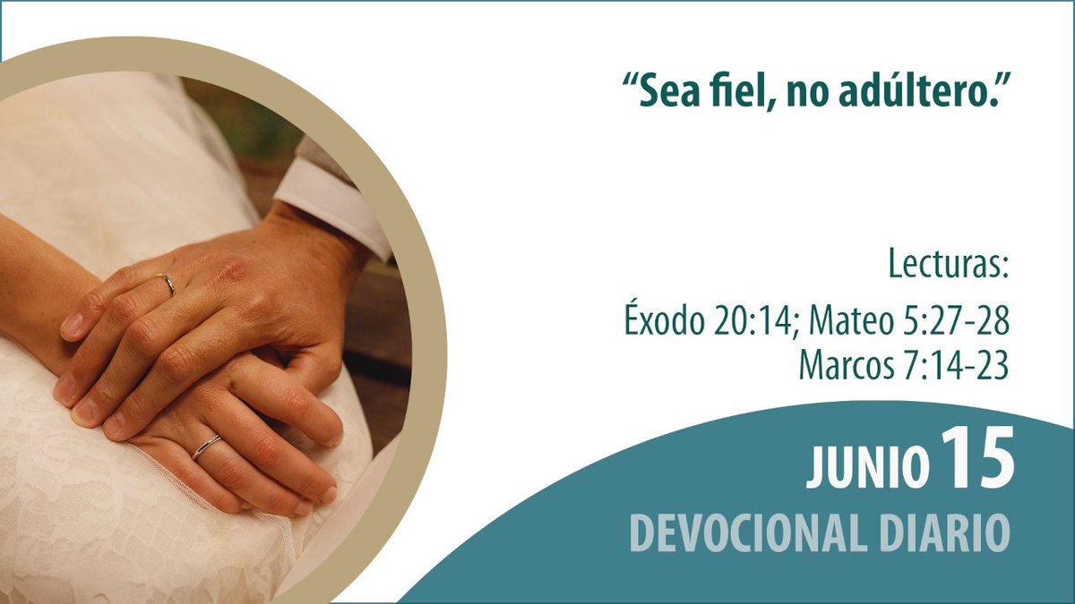 DavidHormachea's tweet photo. Principios para transformar su vida en un año, un día a la vez.
HOY: "Sea fiel, no adúltero"

Ingrese a
https://t.co/HxFJ9NnXNV o
https://t.co/SUmNGIGj3v

#devocional #PrincipiosCongregación #iglesia
#oración #DavidHormachea https://t.co/25sfpdWSQ2