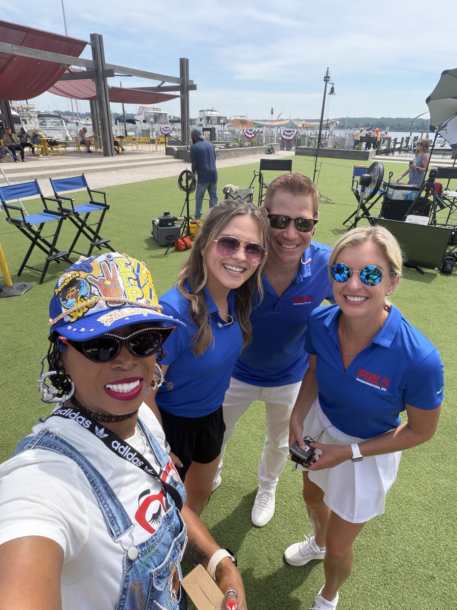 MZRUBY63's tweet photo. I had so much fun this morning with Fox 5 morning crew. I missed Tucker and Marissa maybe neck time. Happy Birthday @stevechenevey https://t.co/OoWUTfUKLK
