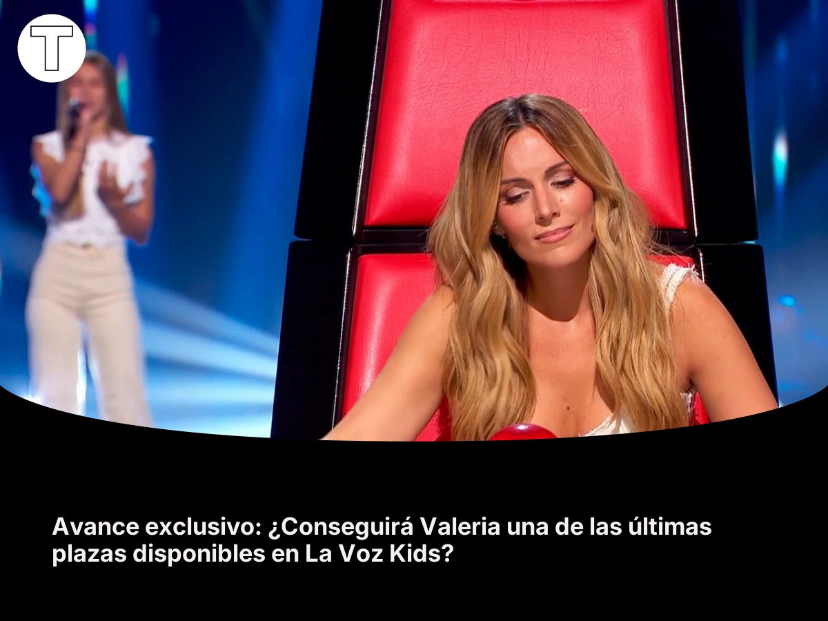 _max_dev_'s tweet photo. Avance exclusivo: ¿Conseguirá Valeria una de las últimas plazas disponibles en La Voz Kids? https://t.co/oOAOPN5ijm