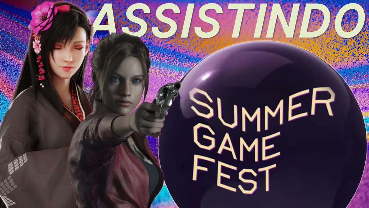 CatarseClub's tweet photo. ☀️ Assistindo e Vibrando com a Summer Game Fest☀️
LOGO MAIS É HORA! Às 17:30 entraremos ao vivo para acompanhar a Summer Game Fest, evento que promete trazer grandes novidades do mundo dos videogames.
Então fica o convite! Vamos vibrar juntos!
👉 https://t.co/fNOjvlhcBv https://t.co/NMczdR99YJ