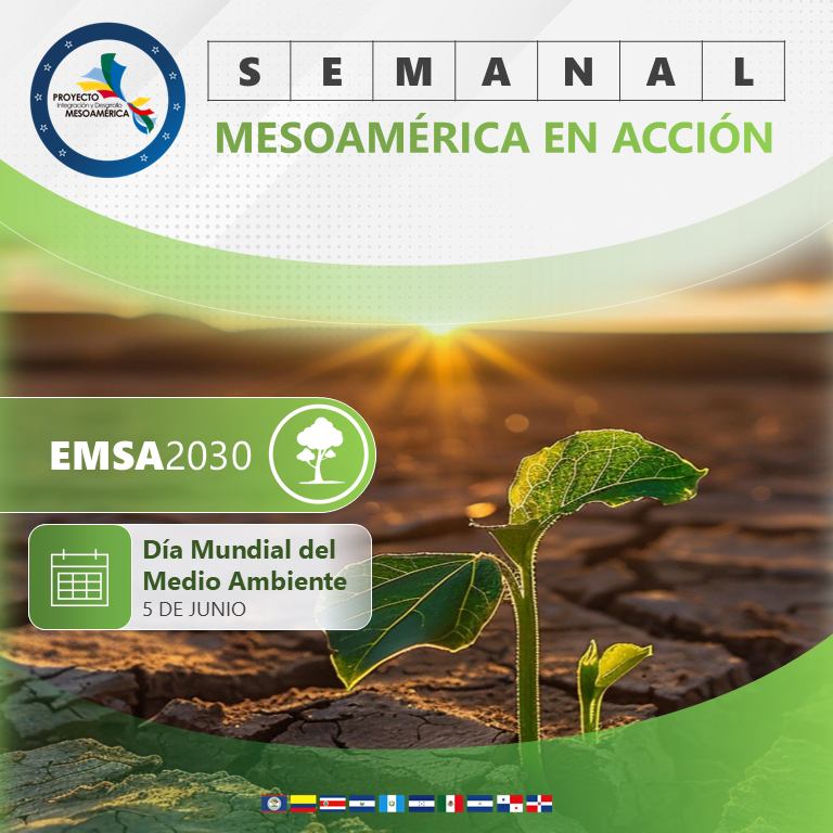 P_Mesoamerica's tweet photo. 📰 Boletín Semanal #MesoaméricaEnAcción 2⃣1⃣
🗓️ 1 – 5 junio, 2026

En una semana marcada por el #DíaMundialDelMedioAmbiente, reafirmamos que la acción climática, el desarrollo económico y el bienestar social avanzan mejor cuando se construyen de manera articulada.

🏛️ #SectorEmpresarial | #CEM
En el marco del III Foro Iberoamericano de Turismo, el Consejo Empresarial Mesoamericano #CEM sostuvo un encuentro estratégico en Honduras para revisar avances y fortalecer la articulación regional. 

🏠 #Vivienda
Avanza la construcción del diagnóstico mesoamericano de vivienda, resultado estratégico que permitirá diseñar soluciones sostenibles basadas en evidencia. 

⚡ #Energía | #AcciónClimática
Se desarrolló el webinario “Reduce la Huella de Carbono”, fortaleciendo capacidades de actores públicos y privados para identificar, medir y reducir emisiones mediante estándares internacionales y herramientas prácticas. @sincarbono 

🌱 #MedioAmbiente | #DíaMundialDelMedioAmbiente
En esta semana conmemorativa, se destaca la formulación de la #EMSA2030 como una hoja de ruta que fortalecerá en el corto plazo la gestión de riesgos climáticos, la gestión sostenible del agua y la protección de ecosistemas marinos y costeros, incorporando además acciones de educación ambiental. 

➡️🔗 https://t.co/wi3RezLalg