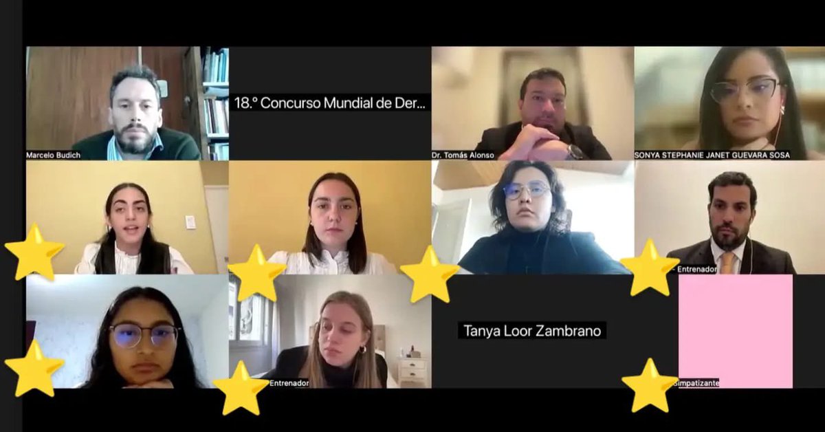 BudichMarcelo's tweet photo. Tuve la oportunidad de participar -un año más- en carácter de Juez del Concurso Mundial de Derechos Humanos “Nelson Mandela World Moot Court”. Felicitaciones a todos los participantes, y en especial a los equipos que viajarán a Suiza para continuar con las rondas presenciales ⚖️ https://t.co/jaLSPtajGS