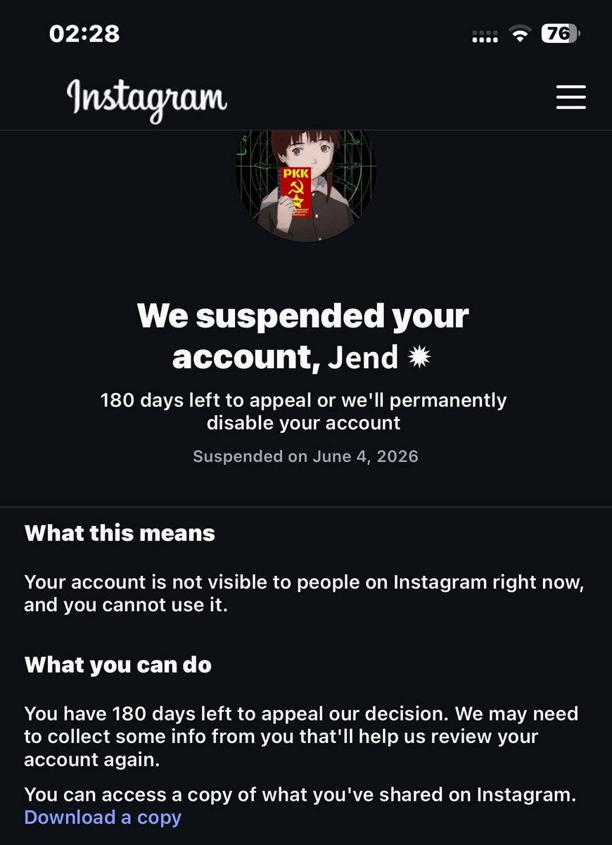 6iyar's tweet photo. 4 of my accounts got suspended in 12 hours, by fucking @Meta and one of them i have 10k followers, i wish raip and death upon u cuckberg, losing a child and the love of my life would not upset me as much as this did. https://t.co/0JwXx6Ds61