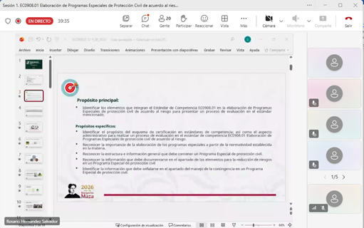 Indemun's tweet photo. En coordinación con la Escuela Nacional de Protección Civil, se llevan a cabo las sesiones de alineación en el EC0908.01 Elaboración de programas especiales de protección civil de acuerdo al riesgo, dirigida a titulares de Protección Civil de los 18 municipios participantes. https://t.co/nRgjxfQK3L