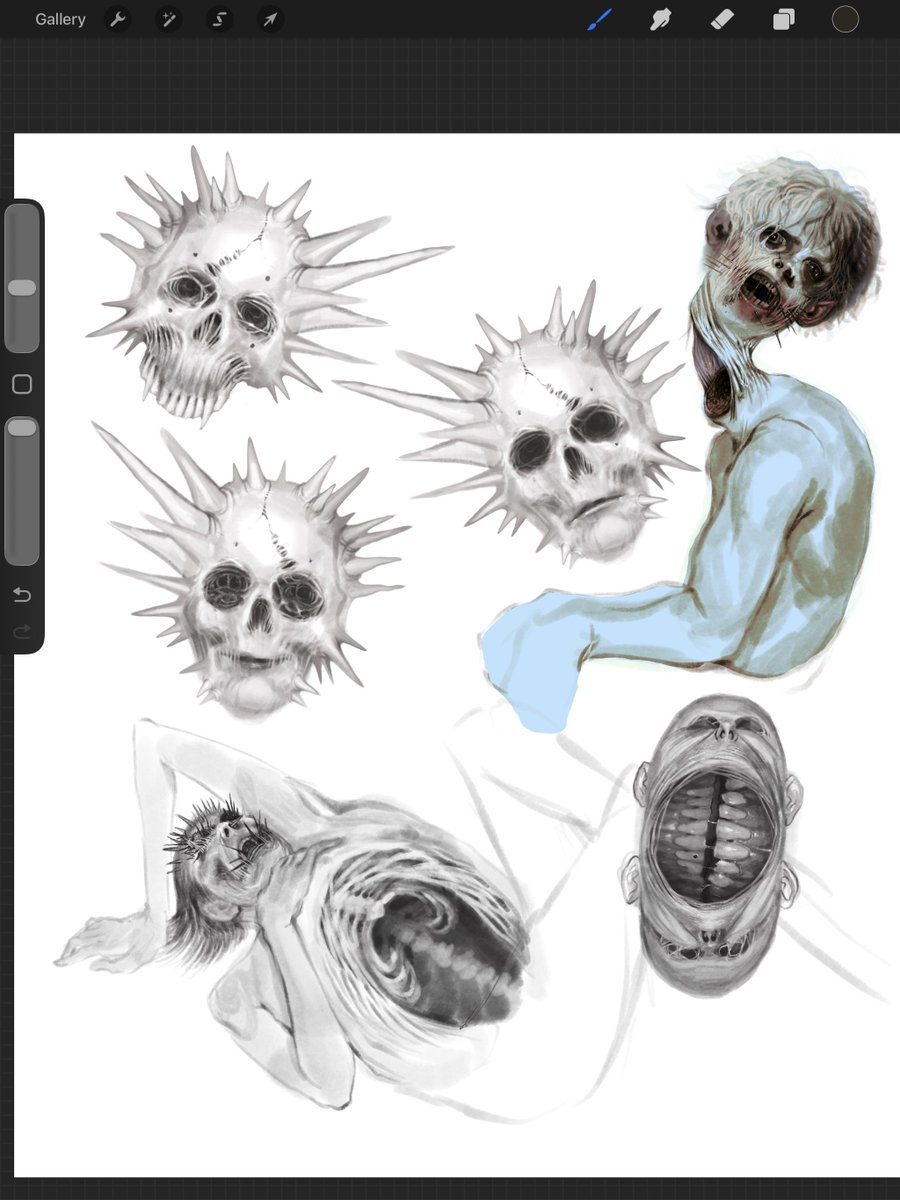 svvshi's tweet photo. Status effect concepts for my upcoming book :p https://t.co/x20vW6qRM3