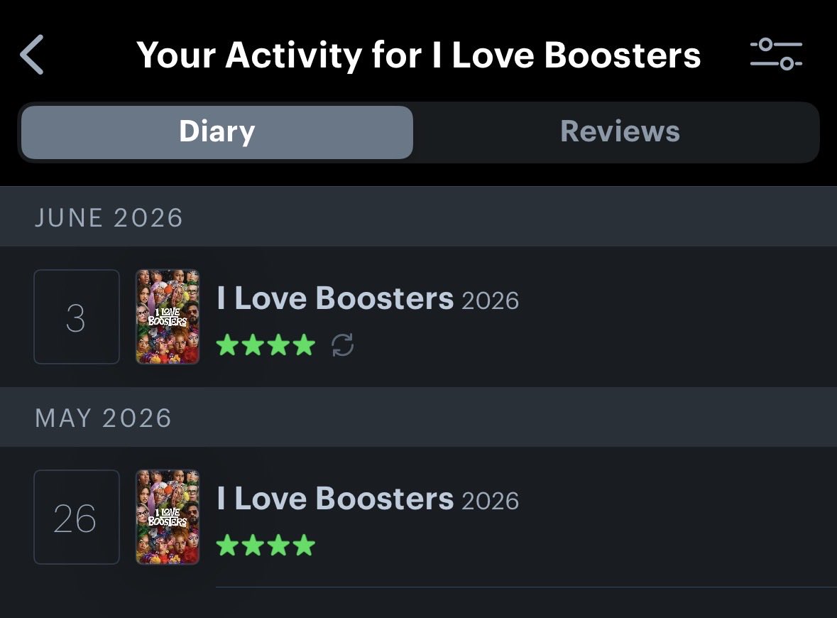sabinecarys's tweet photo. rewatched i love boosters and dragged all my friends with me bcuz mr boots riley will not be silenced !! https://t.co/OI0Q1QSCz1