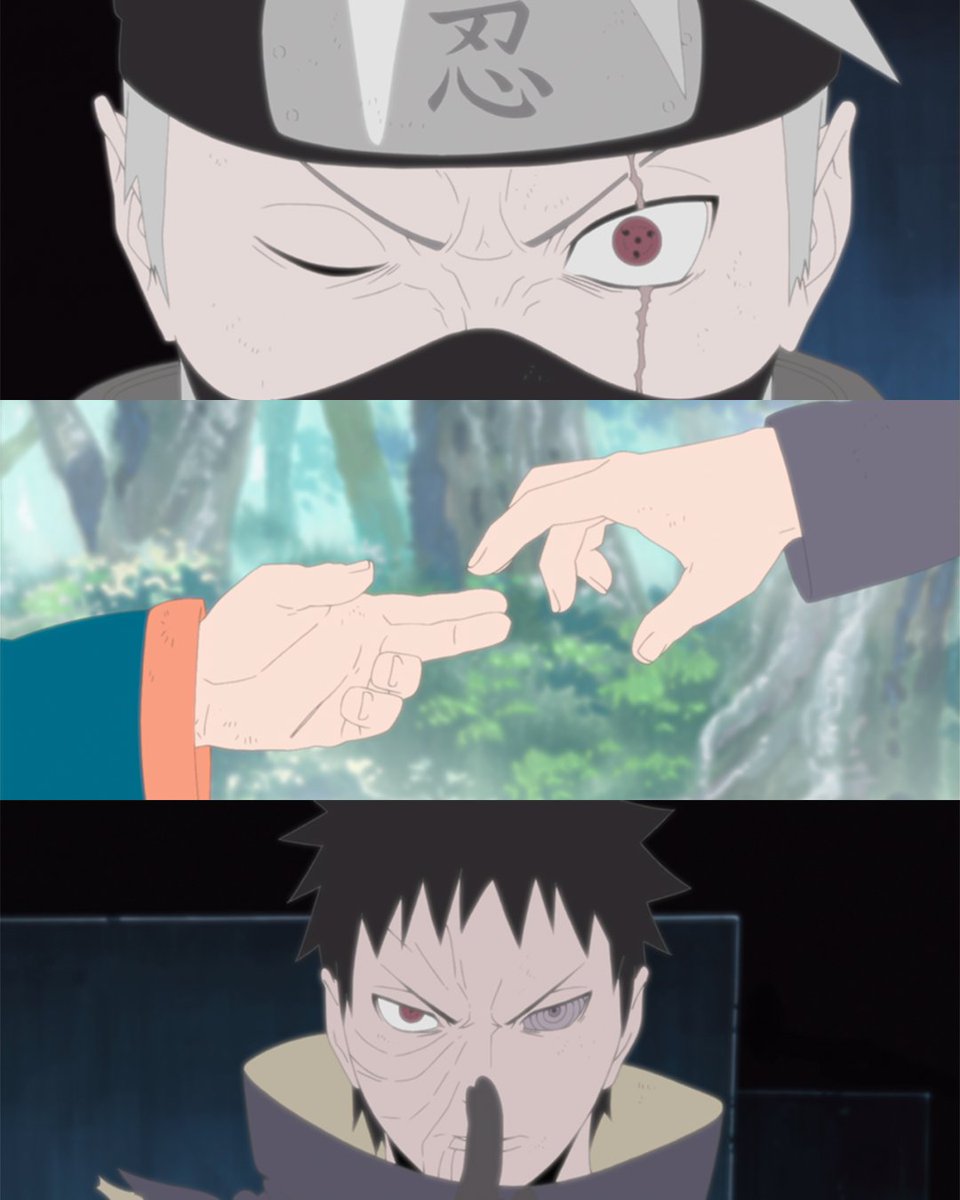 NetflixES's tweet photo. Kakashi y Obito 👁💔 https://t.co/EMNQgRTDIu