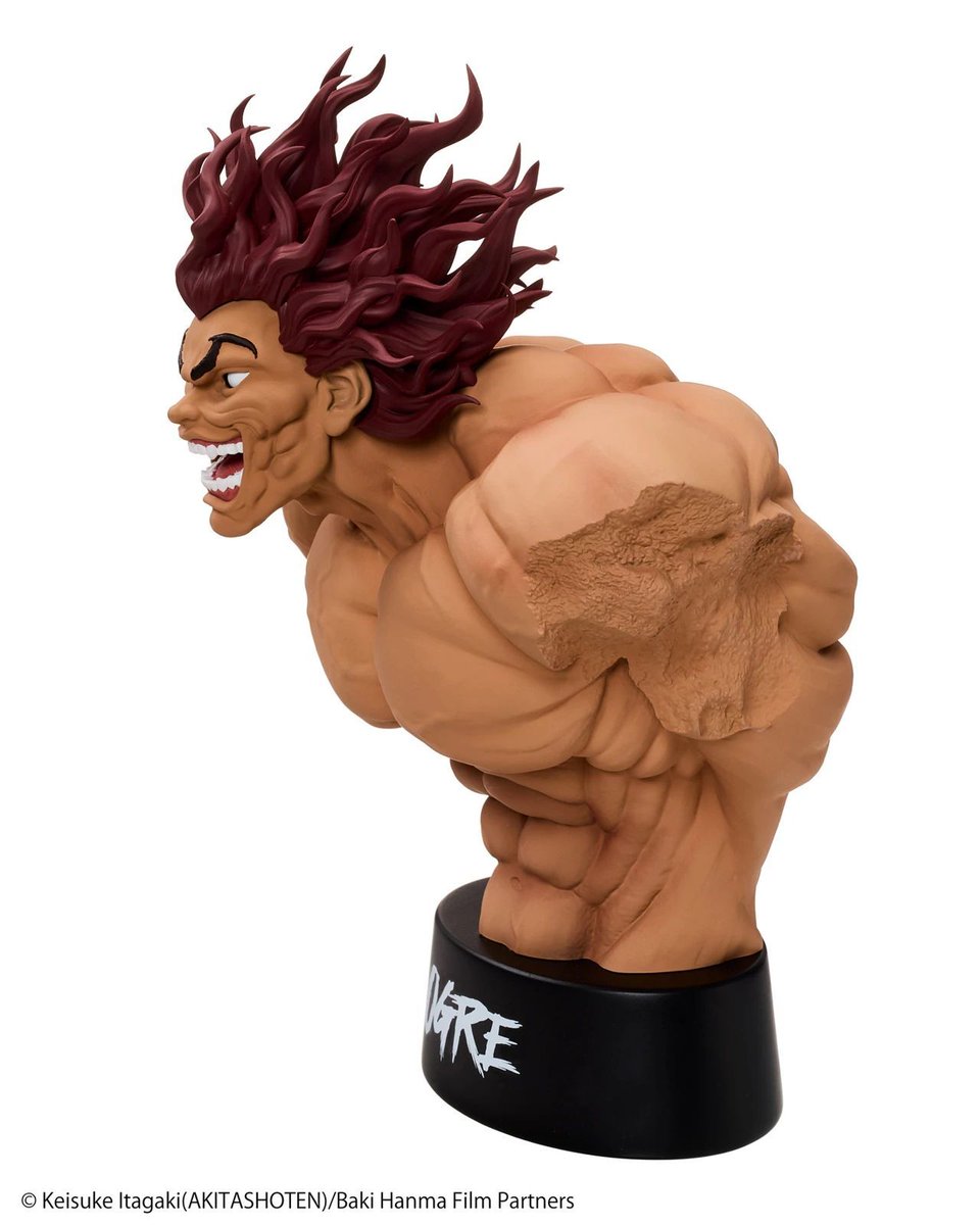 FavorGk's tweet photo. Strongest Living Bust Statue with LED - Baki the Grappler Official Statue - TAITO is now available for Pre-order!
#Bakithegrappler #Bakithegrapplerstatue #Bakithegrapplerfigure #Official #Officialstatue #Officialfigure https://t.co/GABFMGXhIf