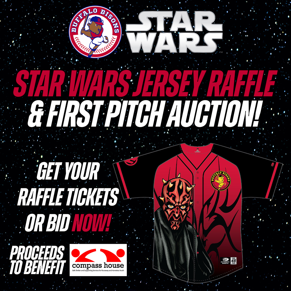 BuffaloBisons's tweet photo. Star Wars Night Episode XVII is just DAYS AWAY, and you can take your experience to the next level this year!

BID NOW🗣️: https://t.co/UcjzyL51yE