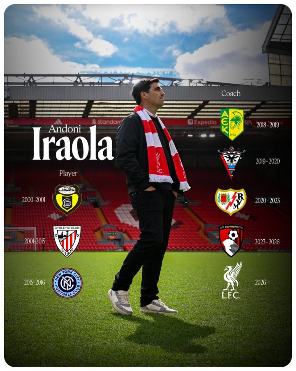 LFCUSA's tweet photo. How Andoni found Anfield ❤️ https://t.co/V3yzGL4nOT