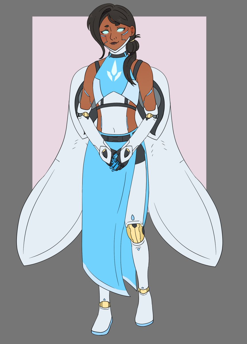 pinkuexorcist's tweet photo. -new design for my human echo  

 #echooverwatch #overwatchfanart https://t.co/7vfdUOypA0