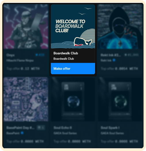 useboardwalk's tweet photo. The Club is growing. 🐳

Welcome to the newest members of Boardwalk Club. https://t.co/wWjyngVfKX
