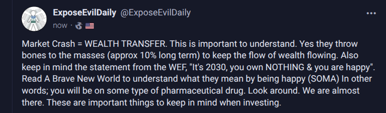 ExposeEvilDaily's tweet photo. The more you know.... #wealthtransfer https://t.co/OMsUga5cty
