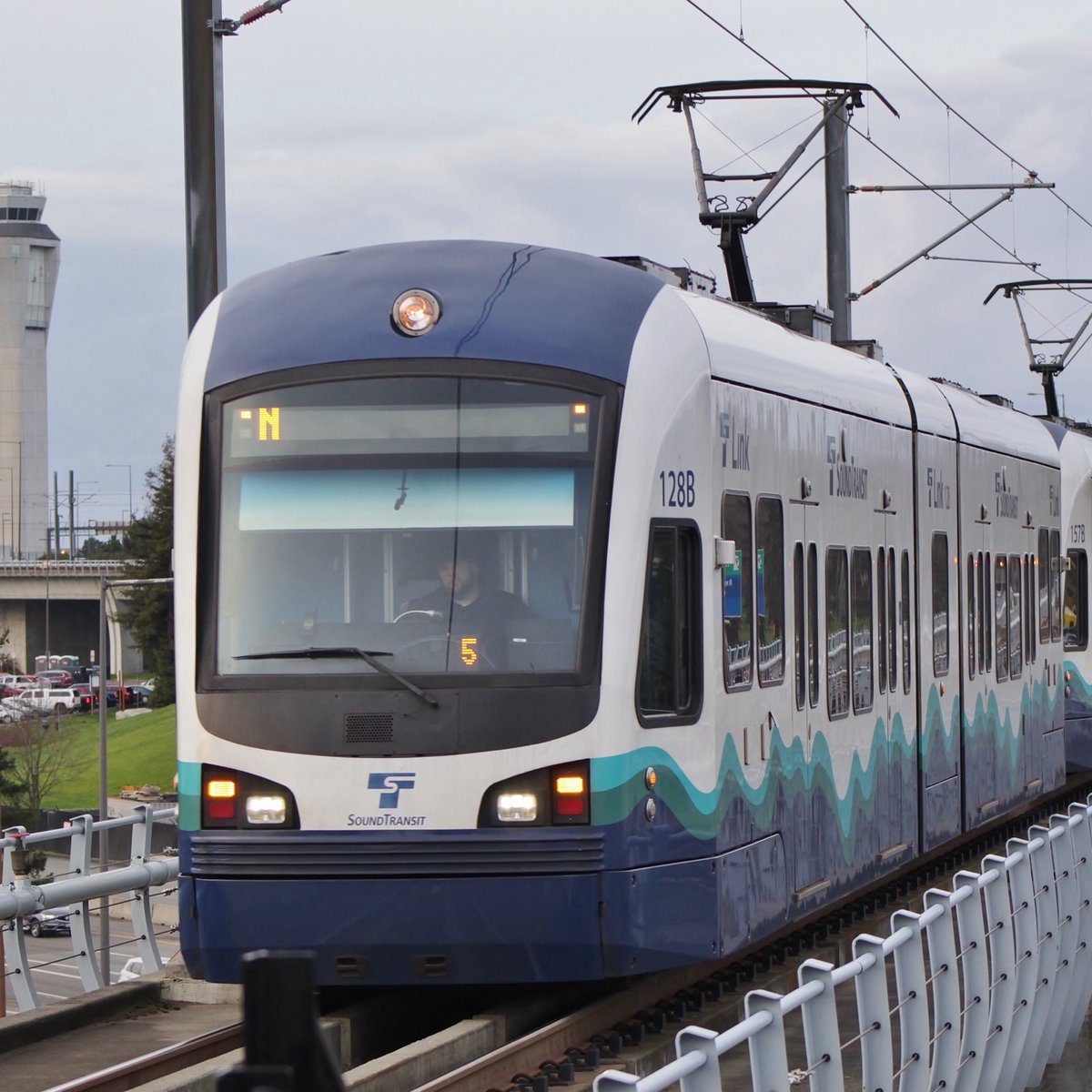 SEATTLESUBMISS's tweet photo. Seattle Link Light Rail just hit an ALL-TIME RIDERSHIP RECORD. 4.7 million riders in May, up 49% from last year, and the World Cup hasn’t even started yet​​​​​​​​​​​​​​ 🚊 https://t.co/k2aXsmtqo9