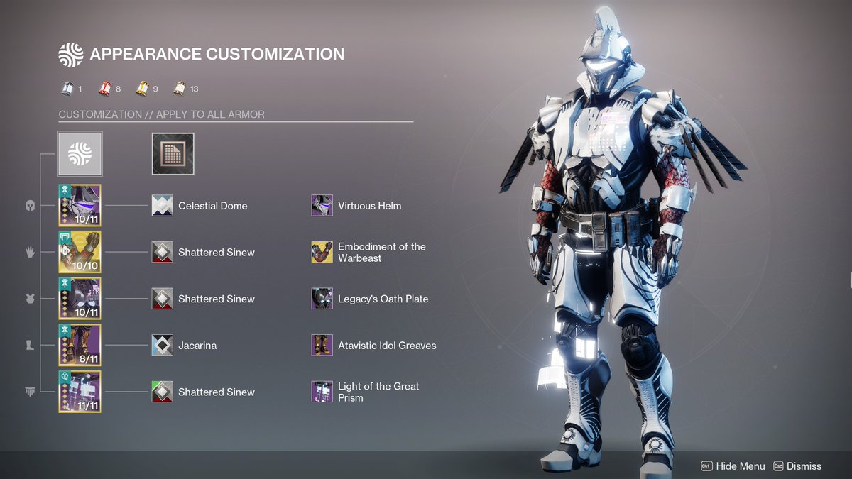 simulation_err's tweet photo. @Leave_MeBee Would love to see my Titan there, whatever outfit you like more <3 https://t.co/p92tLJGXe3