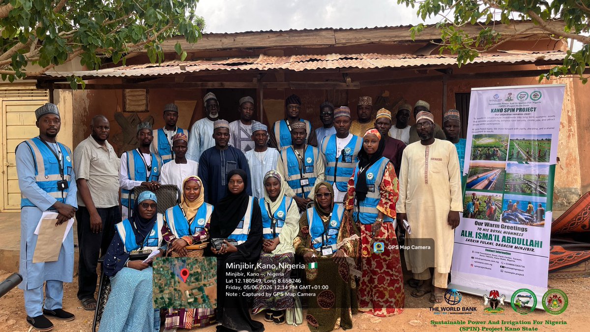 KanoSpinProject's tweet photo. Strengthening community engagement for successful project implementation. 🌱

Today, the SPIN Project Kano team paid an advocacy visit to the Sarkin Fulani of Dagacin Wasai as part of ongoing stakeholder engagement efforts to support effective project implementation. https://t.co/1462Tli6Bl