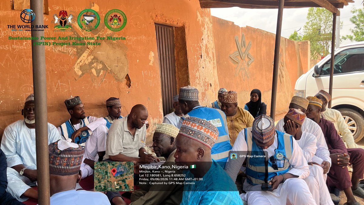 KanoSpinProject's tweet photo. Strengthening community engagement for successful project implementation. 🌱

Today, the SPIN Project Kano team paid an advocacy visit to the Sarkin Fulani of Dagacin Wasai as part of ongoing stakeholder engagement efforts to support effective project implementation. https://t.co/1462Tli6Bl