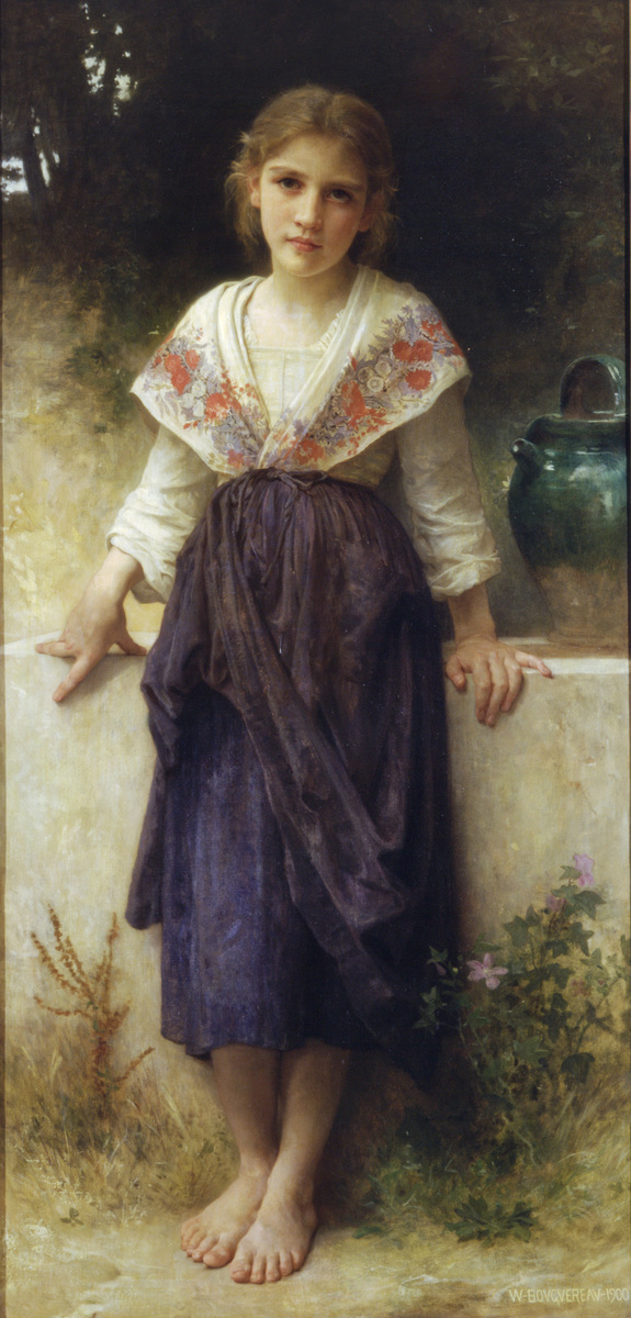 art_bouguereau's tweet photo. A moment of rest #artbots #bouguereau https://t.co/w9m55v5HTY