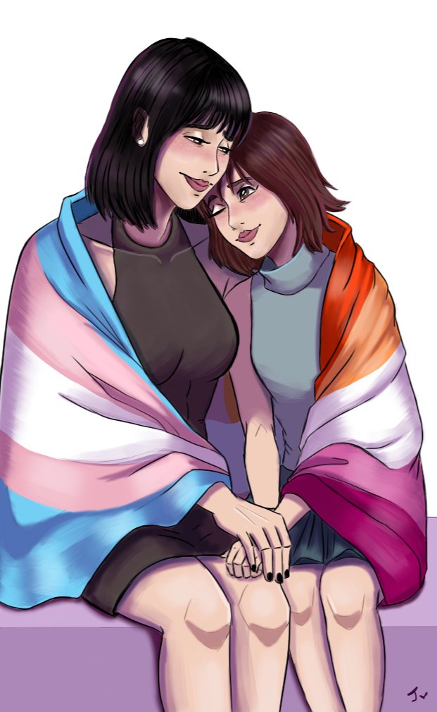 jamy_jammie's tweet photo. #pride #hyunju #hyunmi #squidgame https://t.co/2nk9B7bjTT