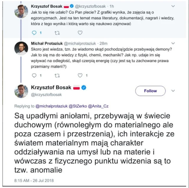 FoxKrzych's tweet photo. @widzimysiejutro @krzysztofbosak @KONFEDERACJA_ Czy demony to też pojęcia oparte na arbitralnych założeniach ? https://t.co/Cvs9yrDDaq