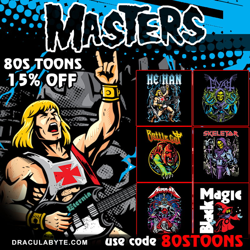 draculabyte's tweet photo. I have the metal power!
New Masters Tees! 
15% with code "80stoons" @ checkout
https://t.co/nGjXVSCnMD https://t.co/Lamcffjdf2