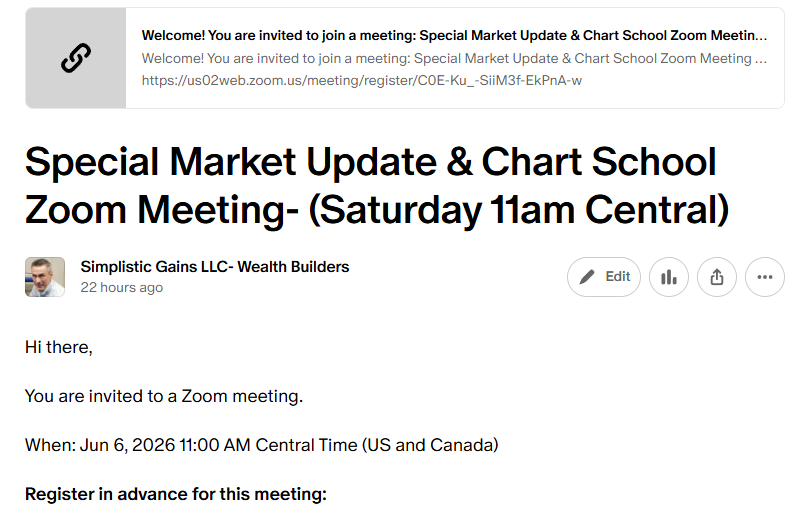SimplisticGains's tweet photo. #Patreon Members- Huge Zoom meeting and Q&amp;A regarding #AIStocks, #Tech, S&amp;P500, #NASDAQ, #Bitcoin, #Gold, #Silver, #OIL, #Dollar (Price Targets, Support and Resistance Zones) https://t.co/yXGyE2Zh99