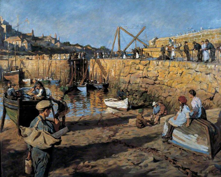 Claudioborlotto's tweet photo. @CarlitosX1979 Stanhope Alexander Forbes - Allestimento, Mousehole Harbour https://t.co/8Itsqu6NJ7
