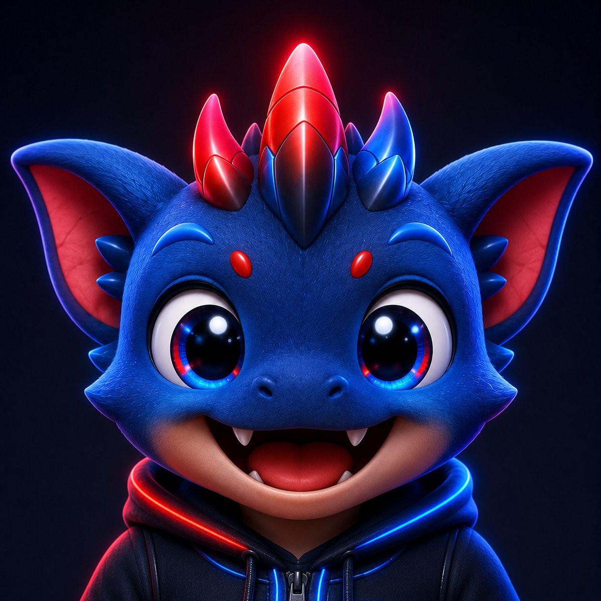 dark_rarityhq's tweet photo. Meet Glitch the DRC #Rarity Dragon!

Deep under the glow of forgotten comic shops, sealed long boxes, dusty card vaults, and midnight auction feeds, there lives a little blue fire-breathing rarity dragon.

Nobody knows exactly where he came from.

Some say he hatched from a cracked holo slab during a lightning storm. Others swear he crawled out of a cursed booster pack marked 1 of 1. The Discord says he appeared the night someone typed, “Any drops tonight?” and the entire server started glowing blue.

At first, he didn’t have a name.

He wandered through the Dark Rarity Collectibles vaults, sniffing out grails, chasing secret variants, guarding slabs, and lighting up whenever a rare pull was near. Every time a member scored something insane, a tiny burst of blue fire sparked across the chat.

People started calling him different things.

“Yo, the little dragon found another one.”
“The Rarity Dragon is awake.”
“Something glitched… check the drop channel.”

Then it stuck.

Glitch!

Now Glitch the Rarity Dragon lives inside the Dark Rarity Discord, watching the alerts, guarding the grails, and helping the community hunt the next big pull. He is cute, chaotic, a little spooky, and fully addicted to rare collectibles.

When his eyes glow blue, pay attention.

A drop might be coming.
A grail might be hiding.
#Pokemon #TCG #msrp #mascot #magicthegathering #ONEPIECE〜 #comics