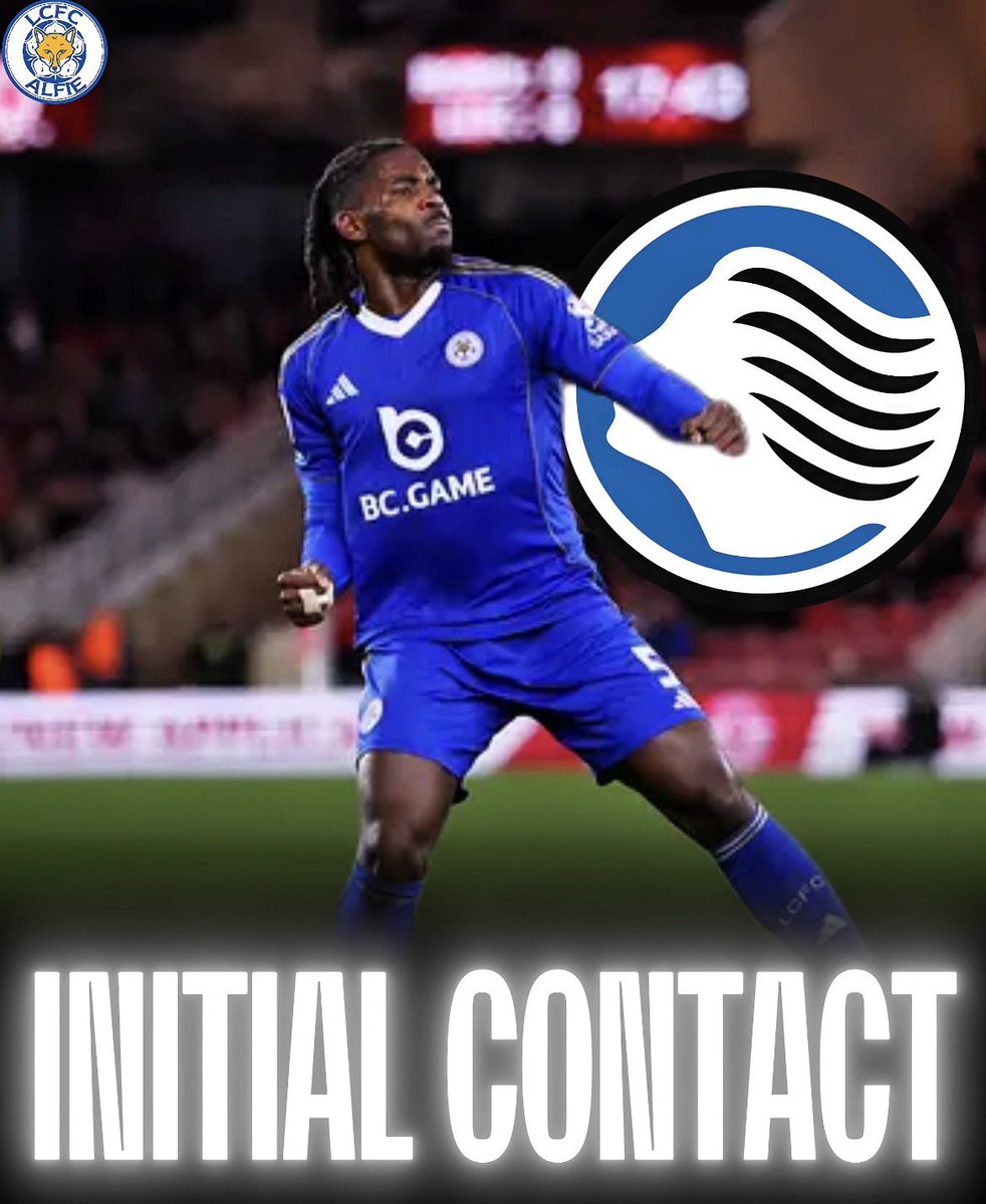 LCFC_AlfieTv's tweet photo. Atalanta BC have made INITIAL CONTACT for Leicester City defender Caleb Okoli. ⏪
#lcfc #atalantabc #calebokoli https://t.co/RoKIIxO3lY