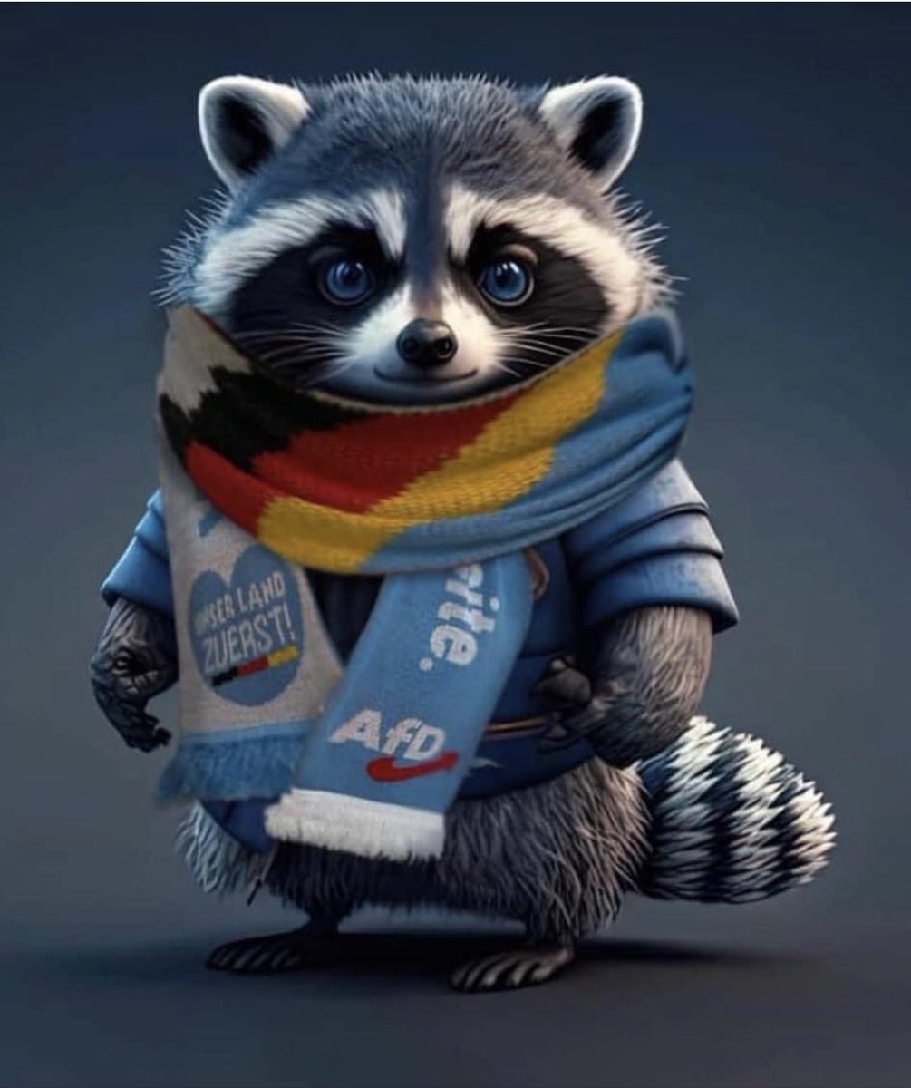 Anna_Dorinia_1's tweet photo. @Bobesch1280173 🦝Er will mitsingen:🎶🎵🎶: #nur_AfD💙❤️💙
Fröhlichen #Stolzmonat https://t.co/B6YUQDDfFG